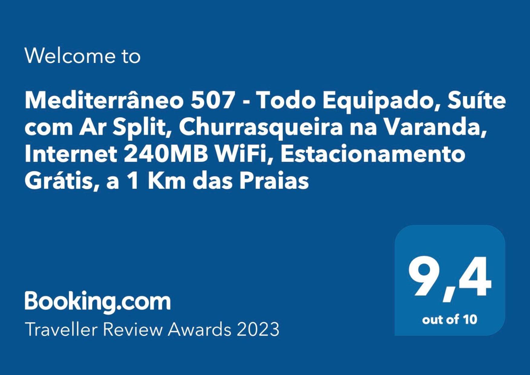 Mediterraneo 507: Beachfront Comfort with BBQ and High-Speed Internet Cabo Frio Exterior photo